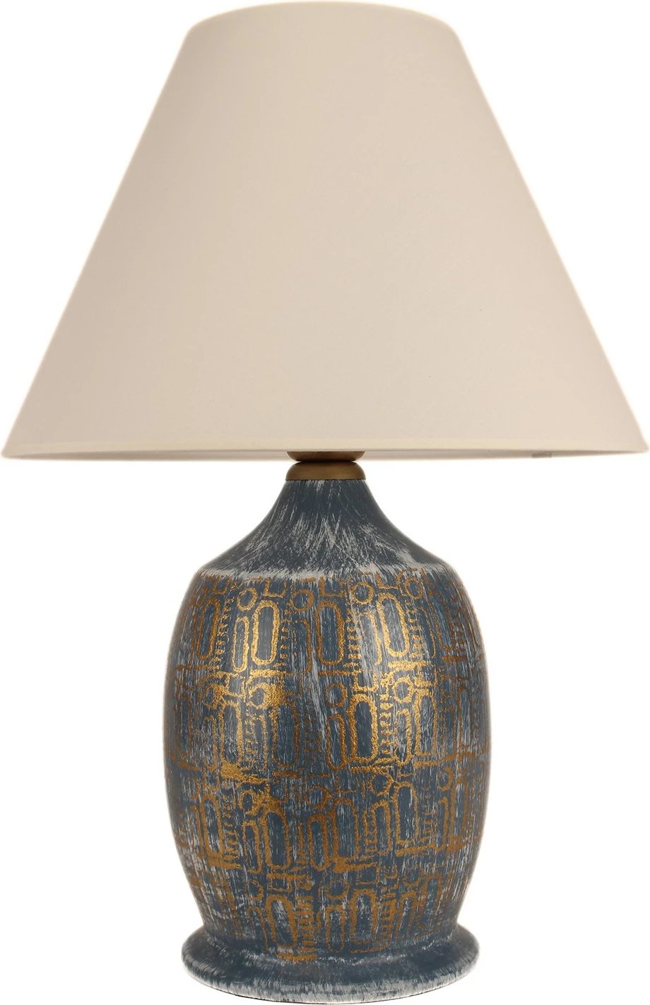 Llambë tavoline Opviq, BK014, qeramike, ngjyrë kaltër