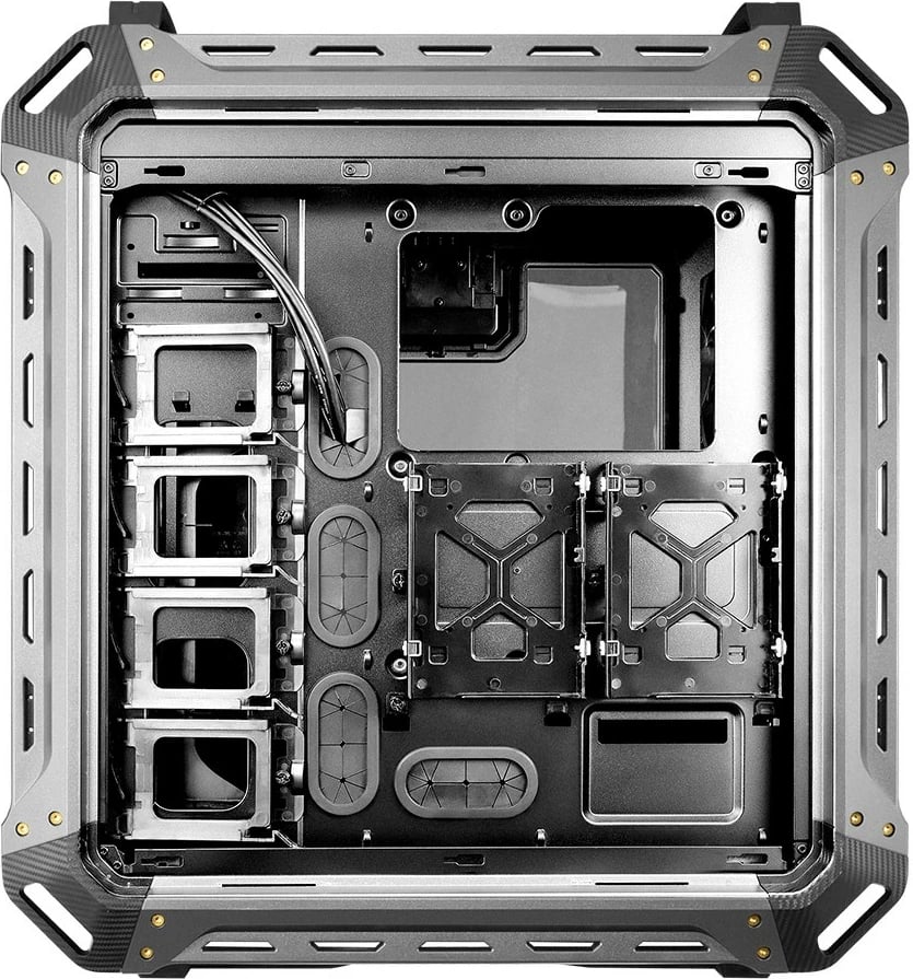 Kasë Cougar Panzer Max midi tower, e zezë