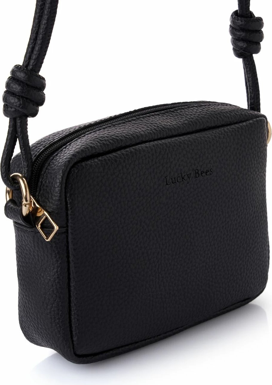 Çantë crossbody Lucky Bees, e zezë, 1269 Epy