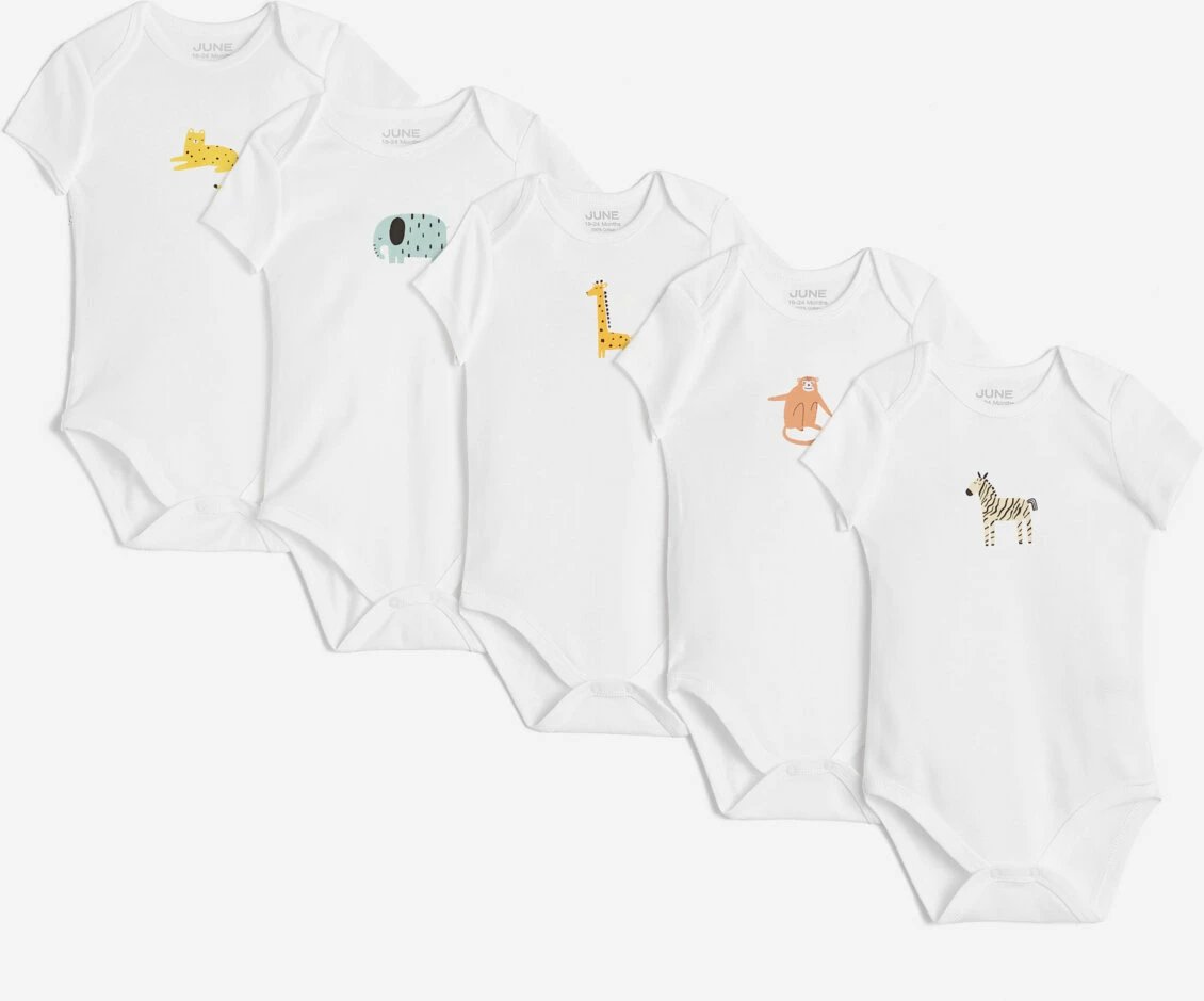 Set badi për bebe June, 5 copë