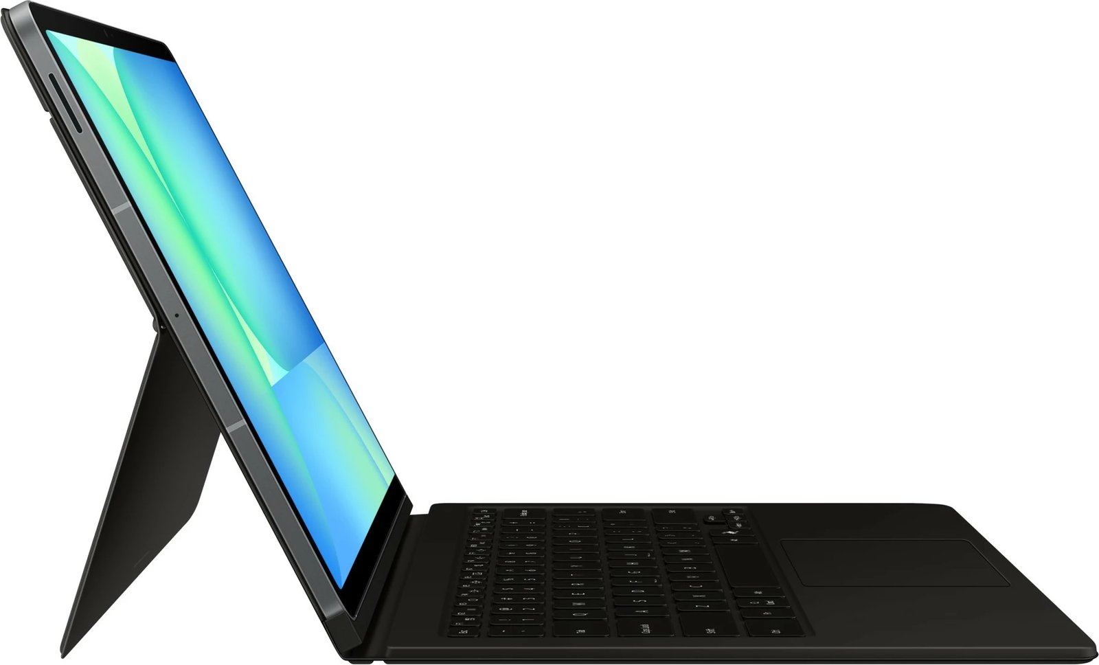 Mbështjellës tastierë Samsung EF-DX625, QWERTZ, Gjermanisht, Trackpad, Galaxy Tab S10 FE+, E zezë