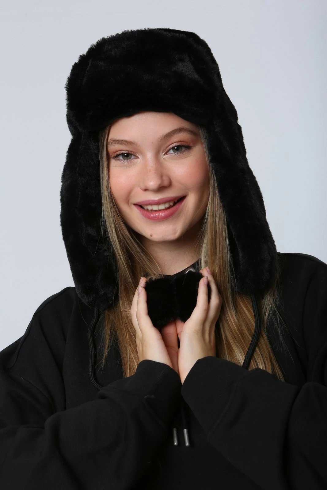 Kapelë grash, ngjyrë e zezë, Jumeon, Bere1103