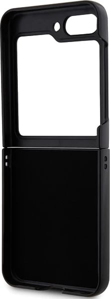 Mbështjellës Karl Lagerfeld Saffiano Monogram Choupette Pin për Samsung Galaxy Z Flip 5, i zi