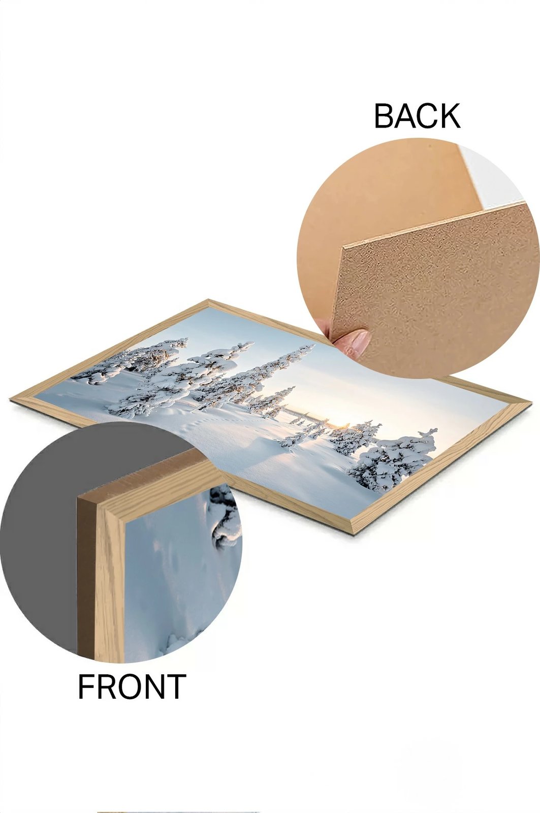 Pikturë dekorative Wallity, Tekhammdf86, shumëngjyrëshe, 33x48cm