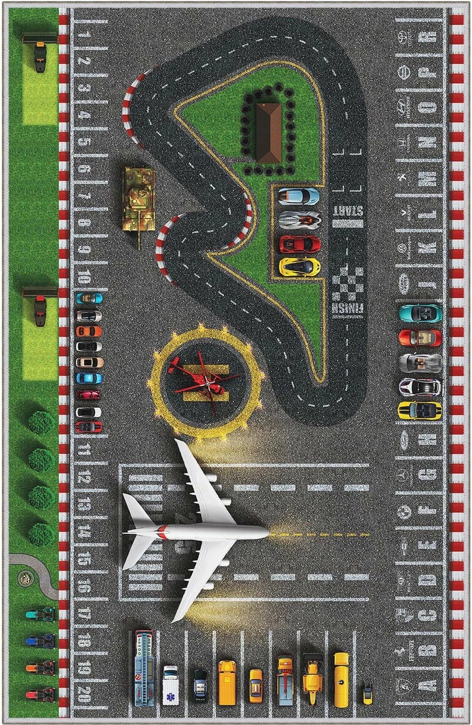 Qilim shumëngjyrësh për fëmijë, Conceptum Hypnose, HMNT499, 60x100cm