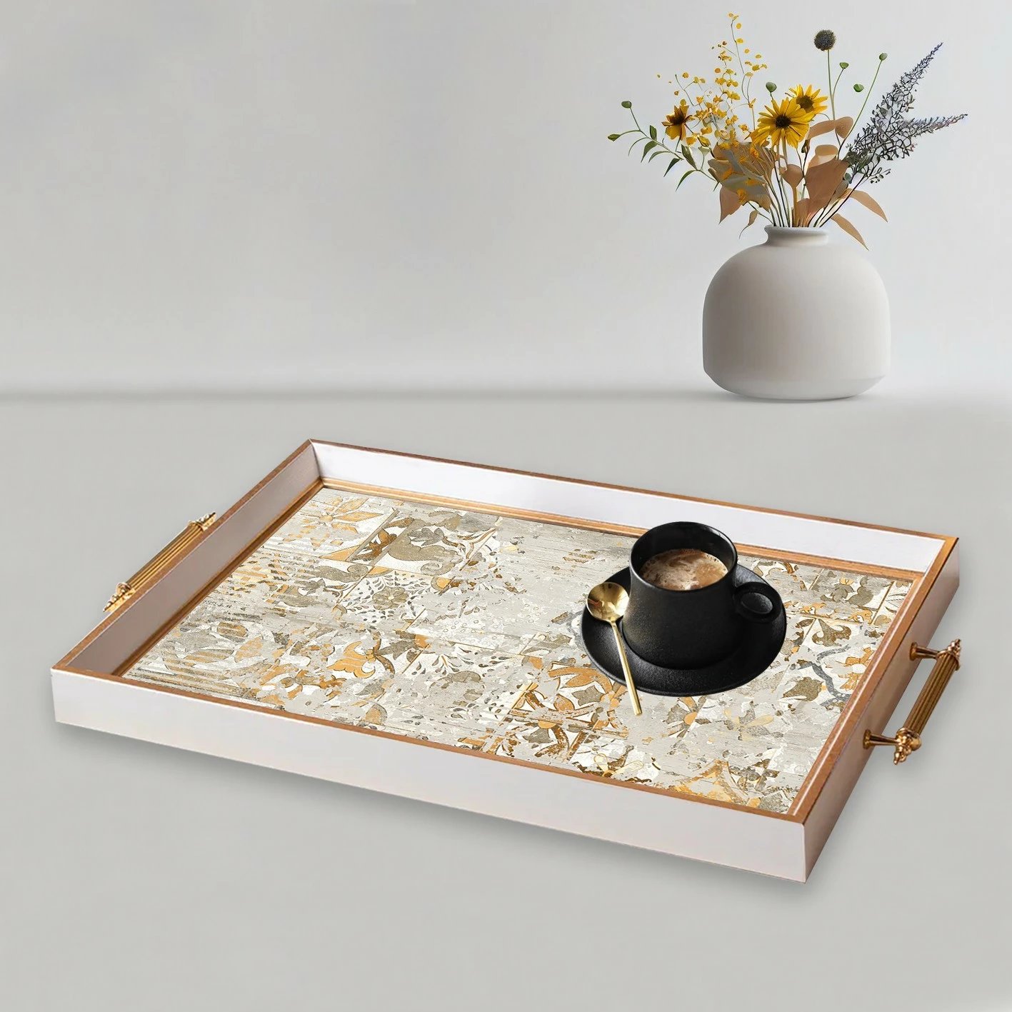 Tabaka dekorative prej qelqi, dizajn Aberto, TPB9879