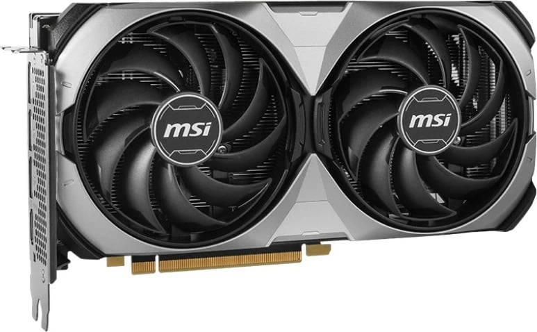 Kartelë grafike MSI VENTUS GeForce RTX 4070 SUPER 12G 2X OC, 12 GB, GDDR6X, PCI Express 4.0, e zezë/argjendtë