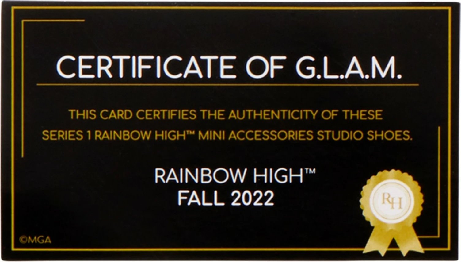 Aksesor këpucë për kukulla Rainbow High, MGA, 1 copë, shumëngjyrëshe Aksesor këpucë për kukulla Rainbow High, MGA, 1 copë, shumëngjyrëshe