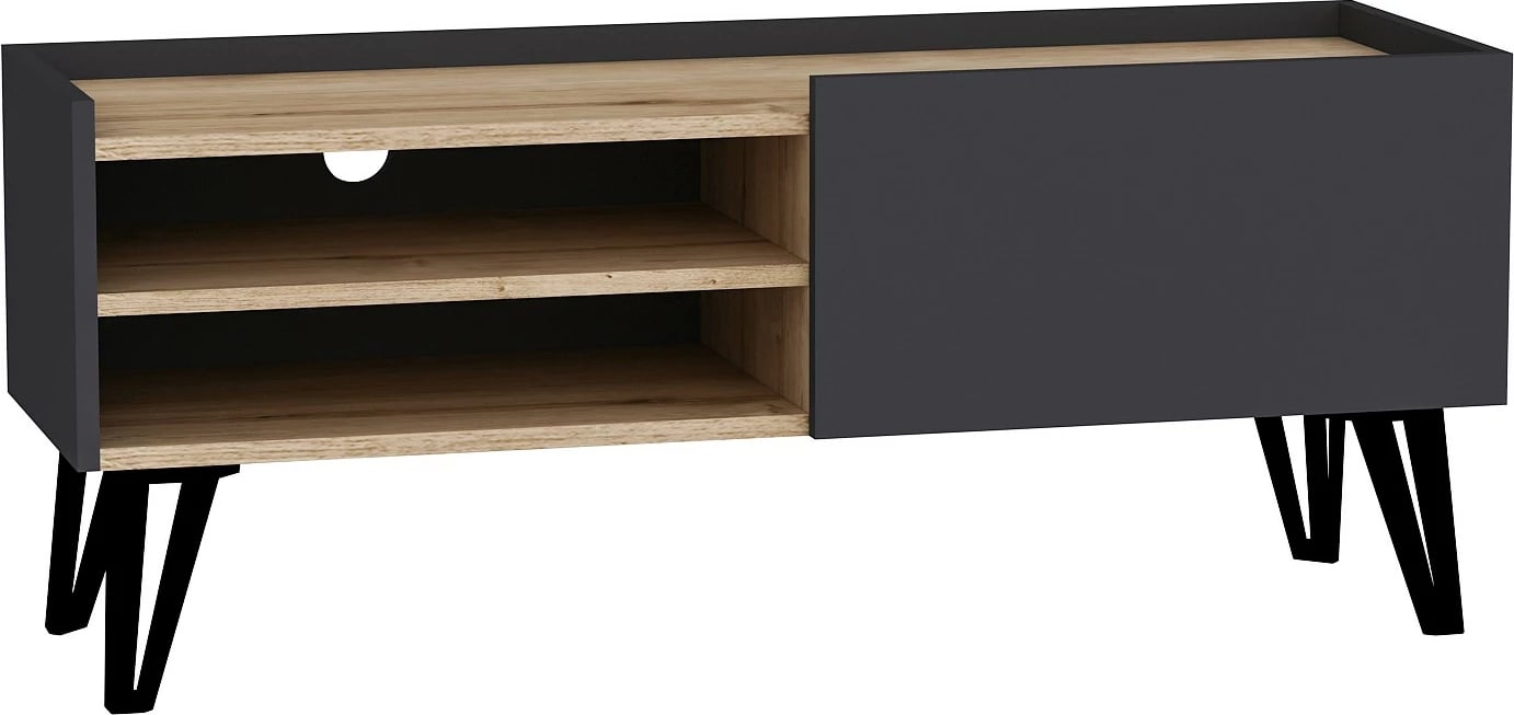 Komodë TV Hanah Home, Viper, ngjyrë safir dhe antracit