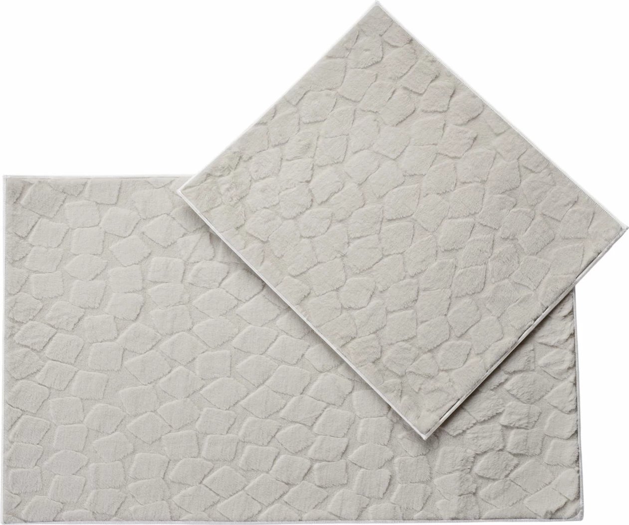 Set dy pjesësh tapeta për banjo, ngjyrë gri-taupe, Mijolnir, Rabbit