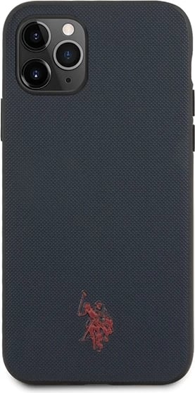 Mbështjellës U.S. Polo Assn. USHCN65PUNV për iPhone 11 Pro Max, Polo Type Collection, Granat