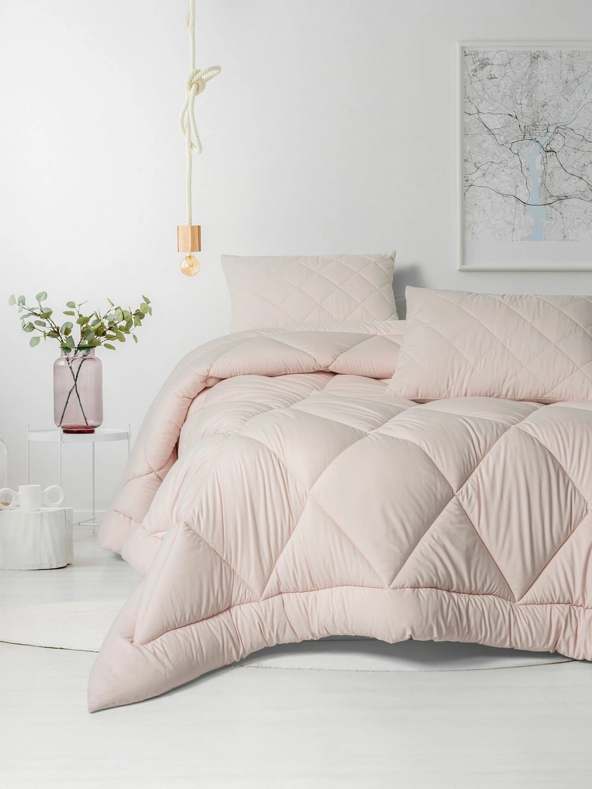 Set jorganësh Double XL, Softwash, rozë, L'essentiel