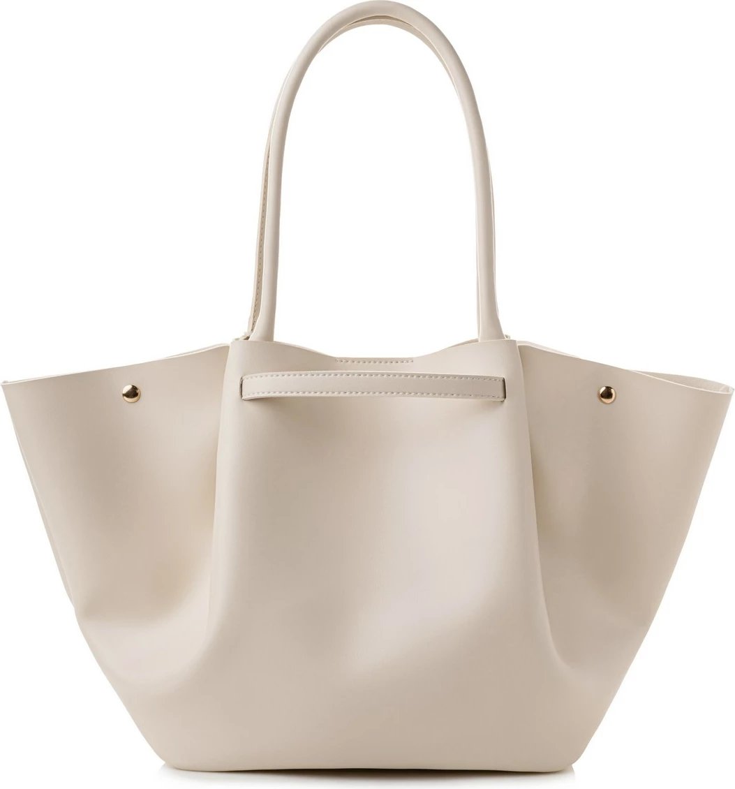 Çantë tote Lucky Bees, krem, 1249