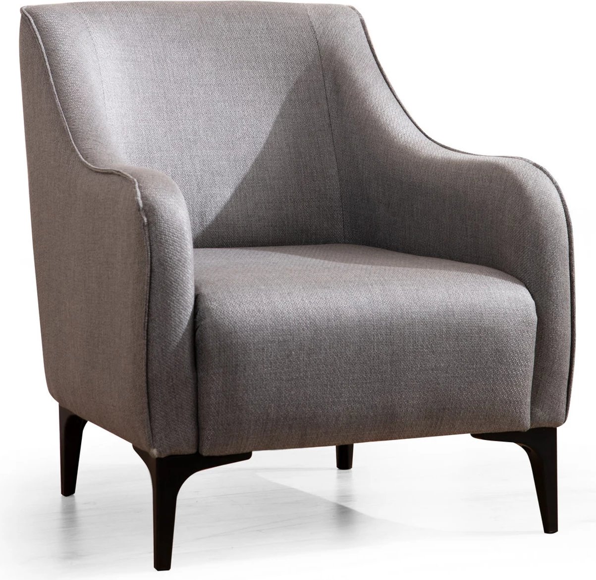 Karrige Wing Atelier del Sofa, Belissimo, ngjyrë gri