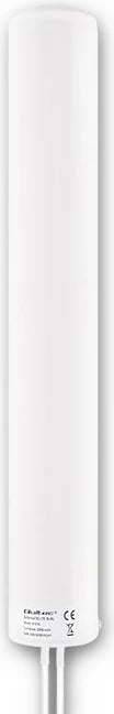 Antenë 5G LTE Qoltec 57034, 15 dBi, jashtë, e bardhë