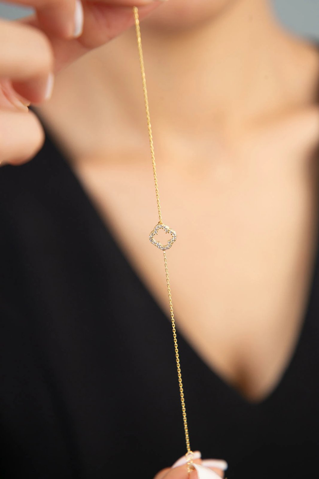 Byzylyk argjendi Elika Silver, ngjyrë ari, FA18221