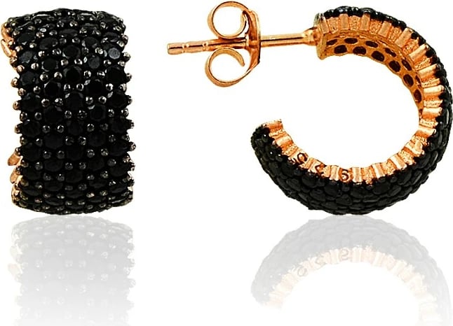 Vath argjendi Jumeon, rozë gold e zi, 1796