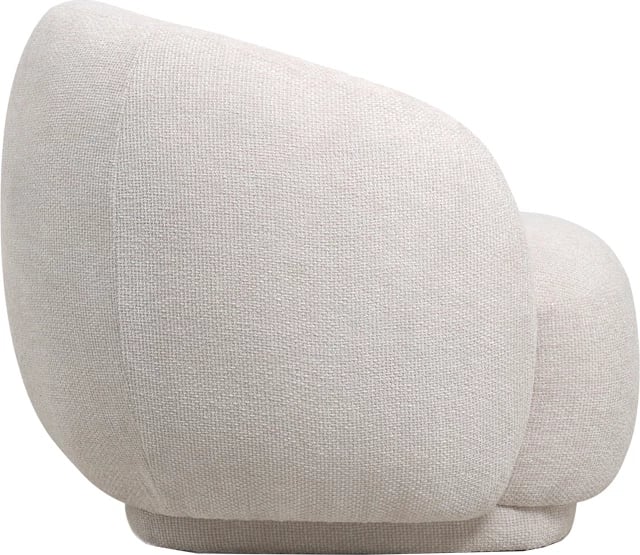 Karrige Freya, material stof, ngjyrë fildishi, 93x87x76cm