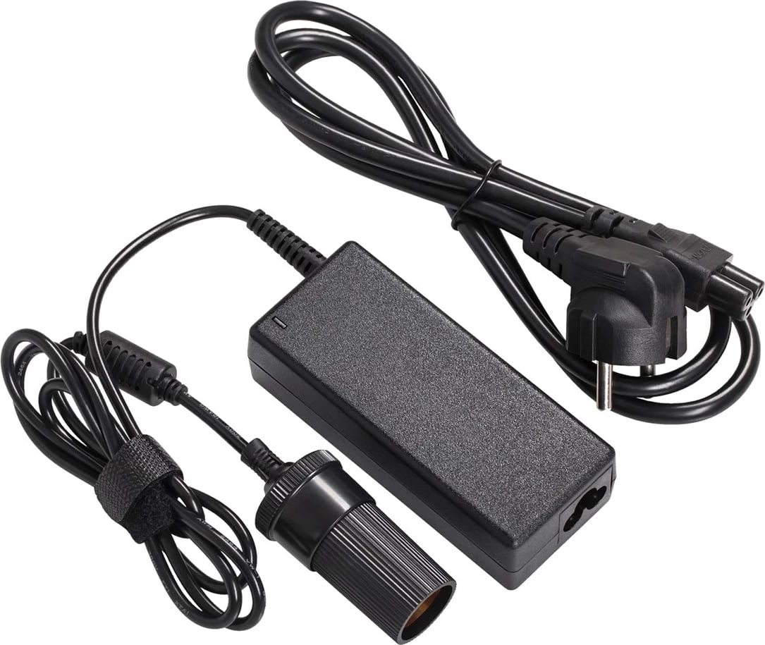 Konvertues Peiying URZ3108, 230V AC në 12V DC, 5A, 60W, i zi