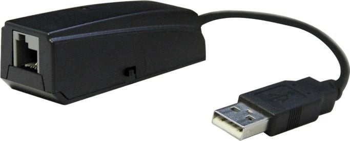 Adapter Thrustmaster T.RJ12 në USB, për pedale T3PA/T3PA-PRO, i zi