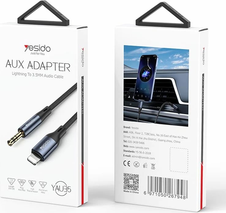 Kabllo Iphone To Aux 1m