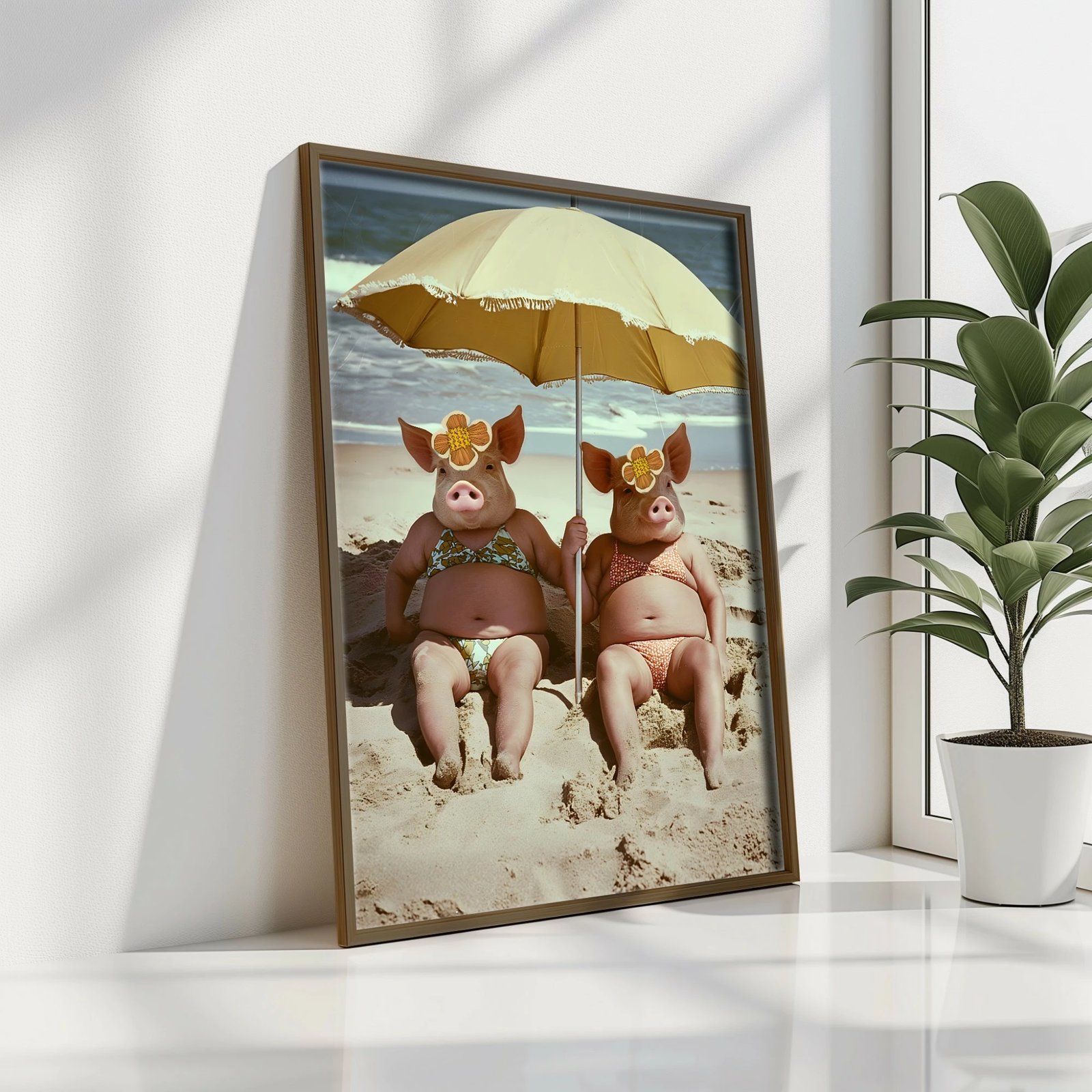 Pikturë dekorative me kornizë MDF, Wallity, GE099-L