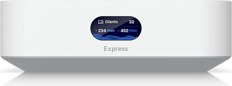 Kasë rrjeti Ubiquiti UniFi Express, WiFi 6, i bardhë