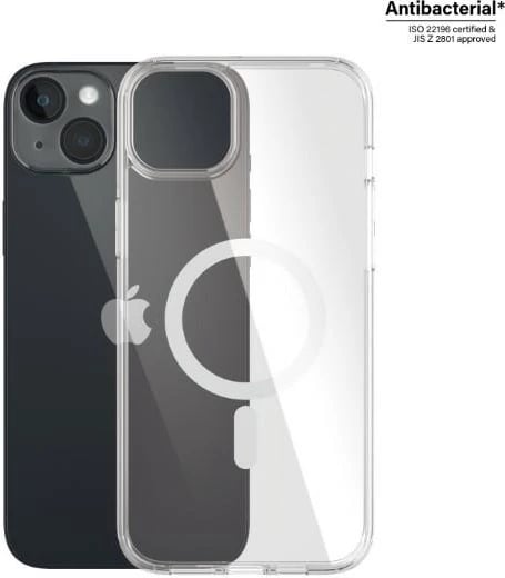 Mbështjellës PanzerGlass HardCase me MagSafe për iPhone 14 Plus / 15 Plus, Transparent