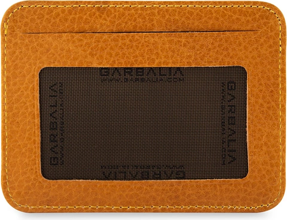Portofol unisex Zoozie Bags, Shelby, ngjyrë mustard