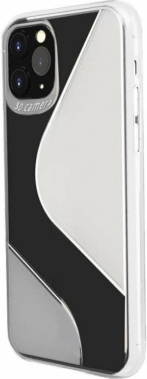 Mbështjellës Hurtel S-Case fleksibël për Huawei P40 Lite E, Transparent