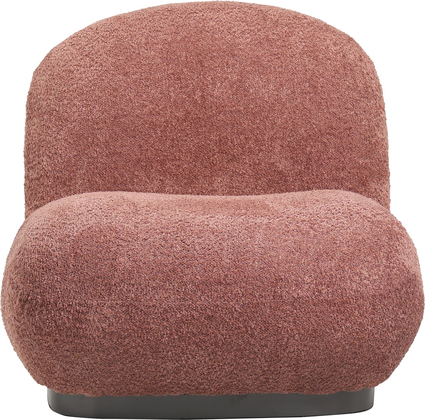 Karrige BEANY FH9591.02, pëlhurë boucle rozë, 85x82x77H cm