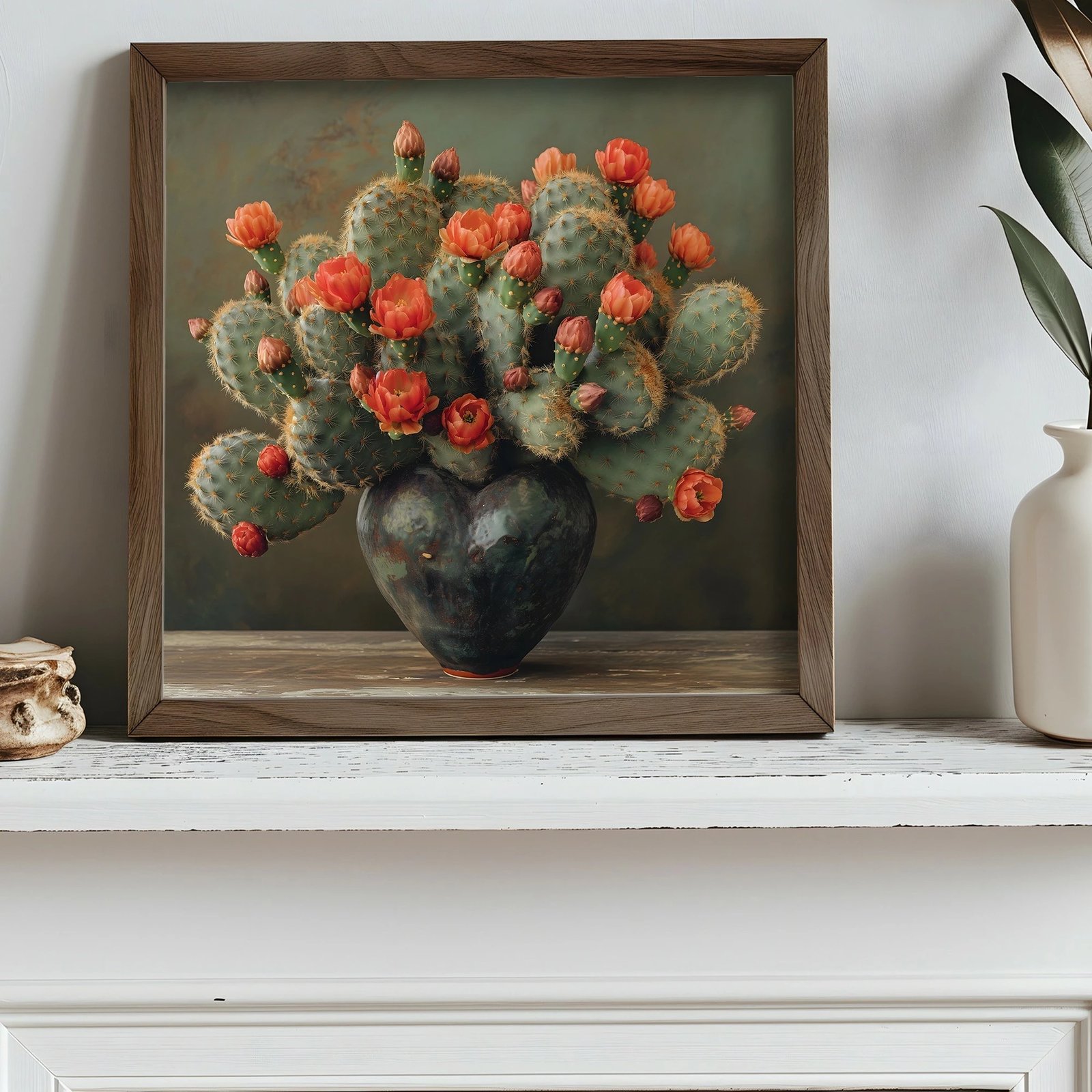 Pikturë dekorative me kornizë MDF, Wallity, shumëngjyrëshe, AI062