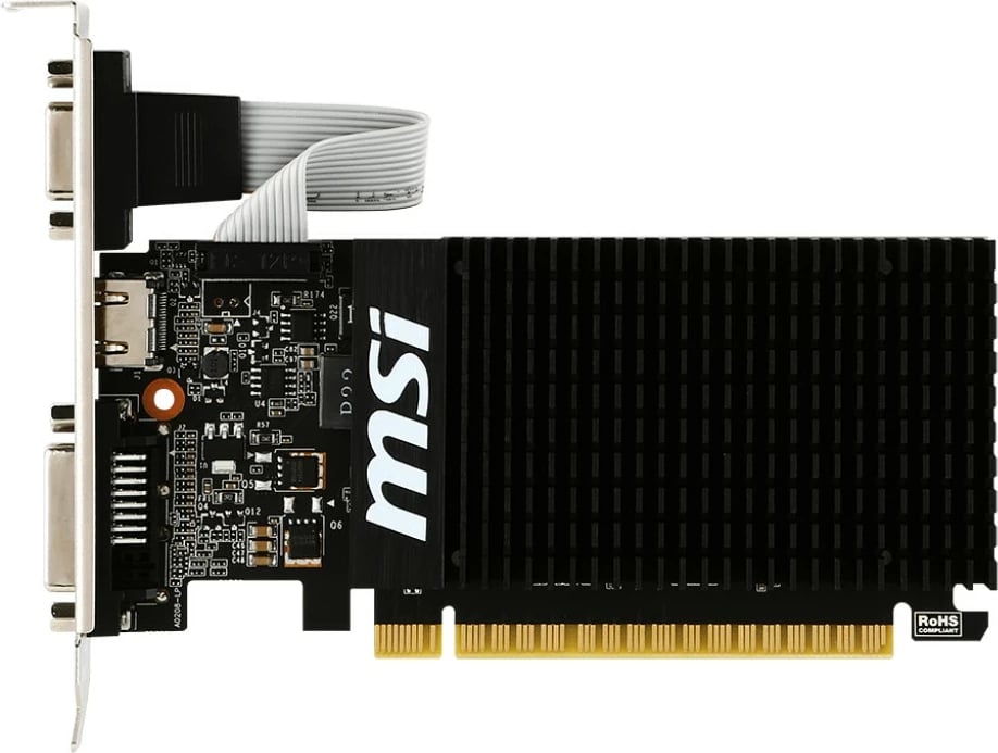 Kartelë grafike MSI GeForce GT 710, 2GB DDR3, 64-bit, PCI-E, HDMI/DVI/VGA