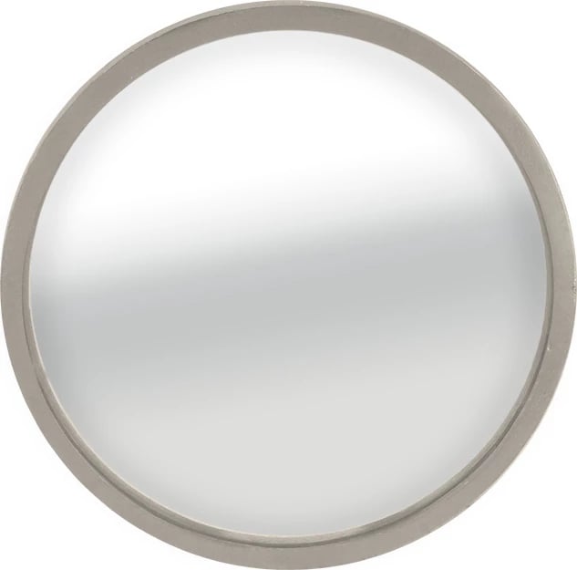 Pasqyrë muri CLAIR, ngjyrë argjendi, 25x25x3 cm