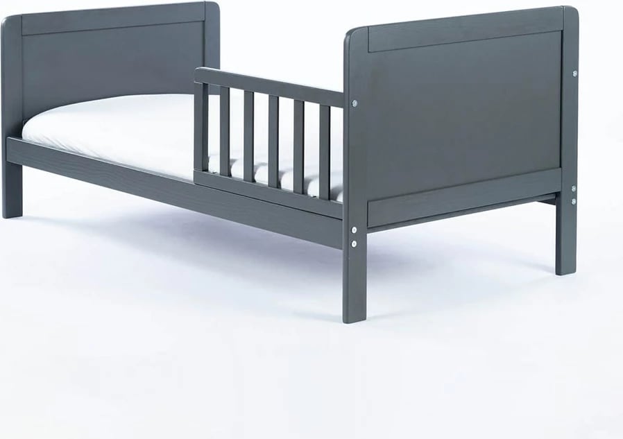 Krevat fëmijësh, DREWEX Olek, 140x70 cm, gri grafit