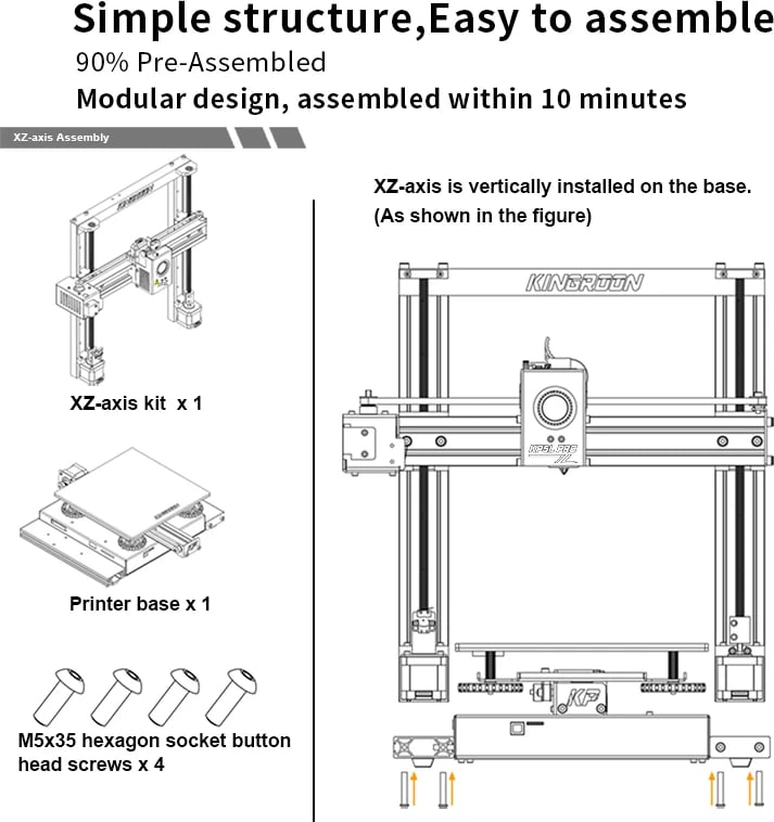 Printer 3D SONIT KP5Pro