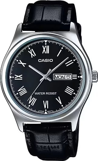 Orë dore për meshkuj Casio Collection DAY DATE, e zezë