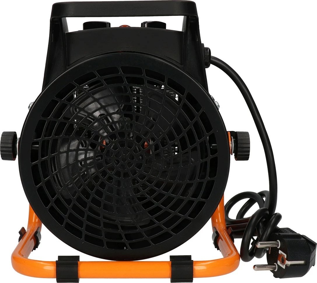 Ngrohës elektrik, PRIME3 TEH21, 2000 W, 3 nivele, element qeramik PTC, kabllo 1.8 m, i zi/portokalli