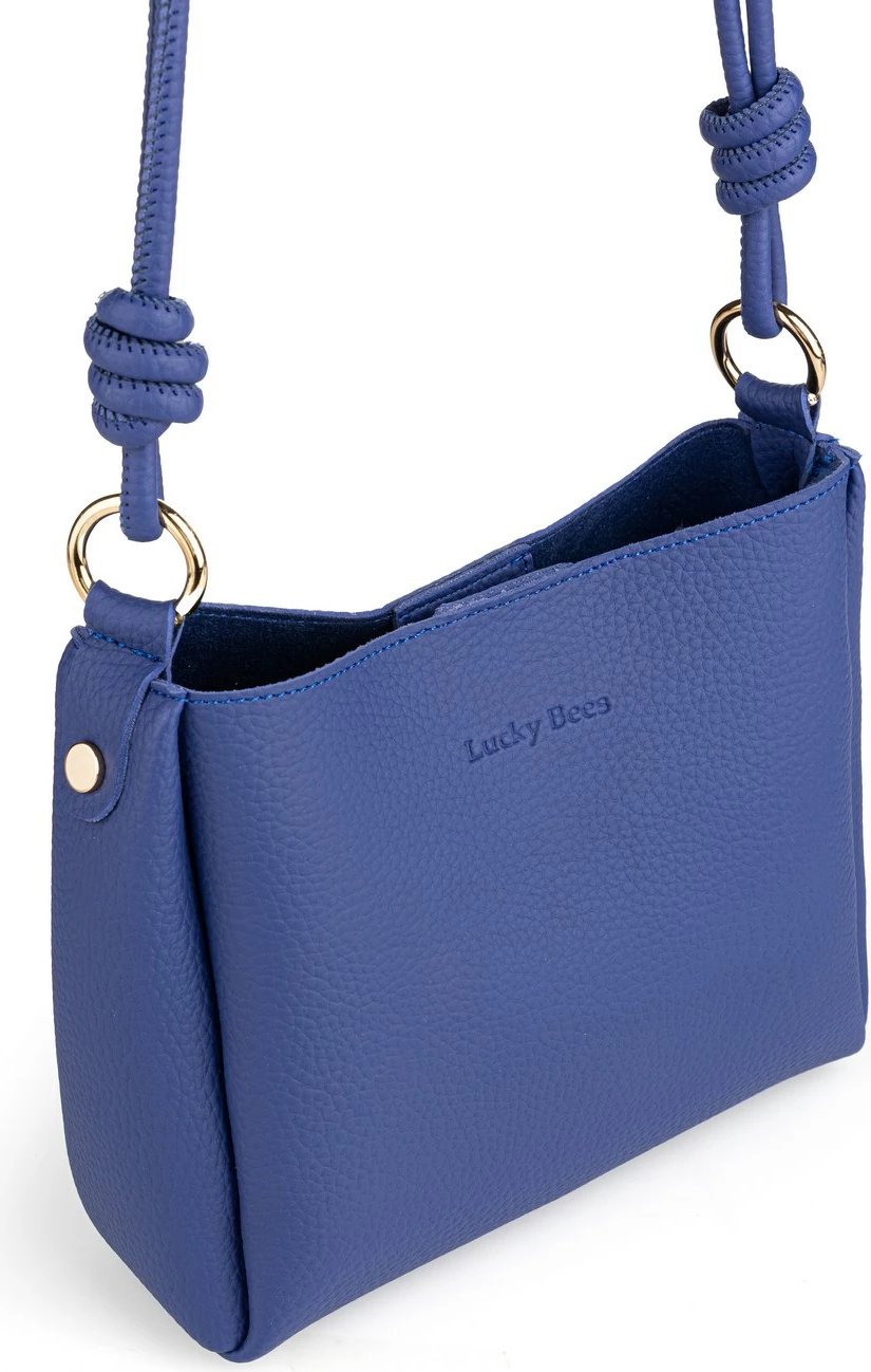 Çantë crossbody Lucky Bees, ngjyrë sax blue, 1227 Ros