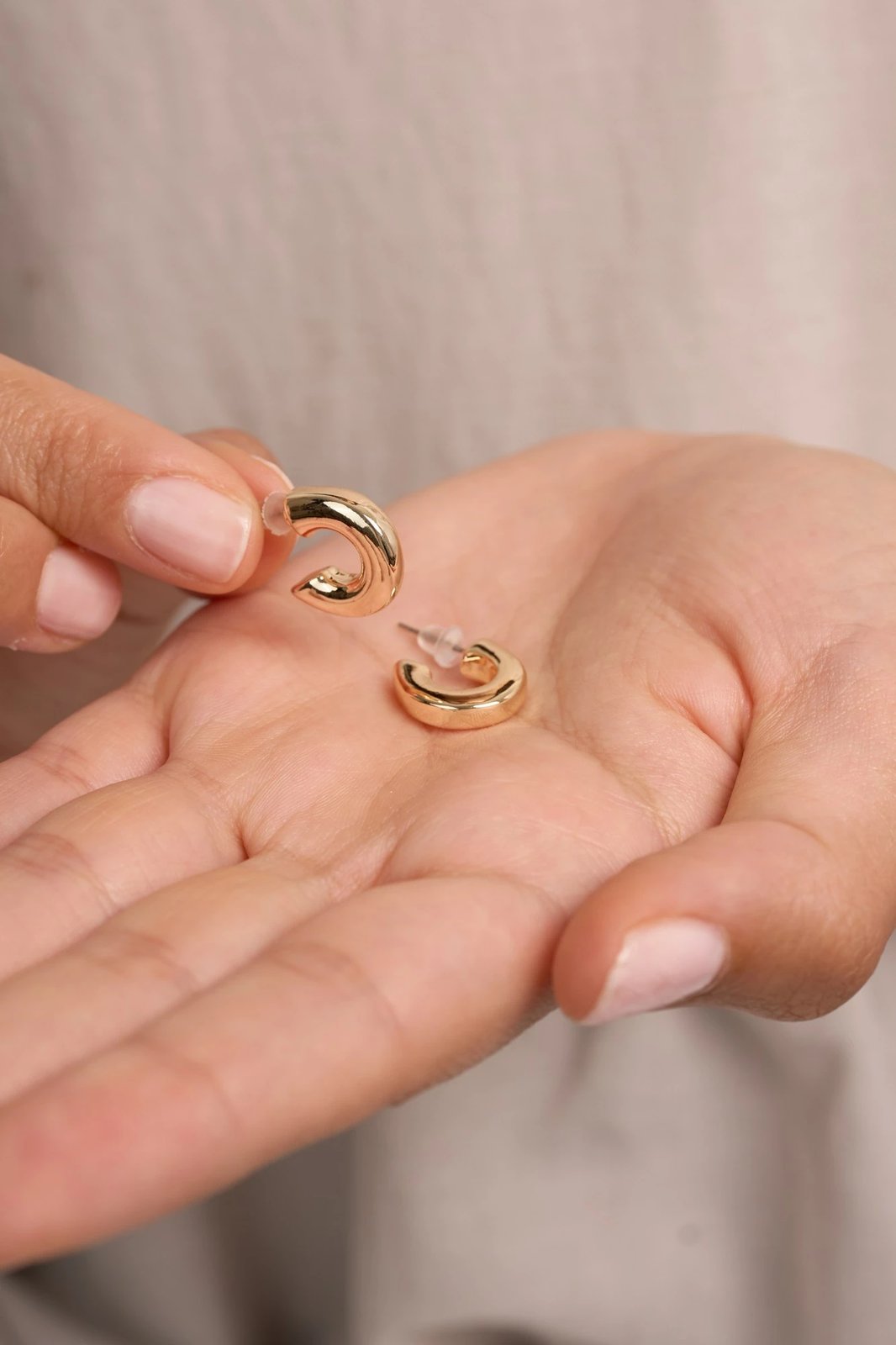 Vathë metalik Elika, ngjyrë ari, ELKGC68364