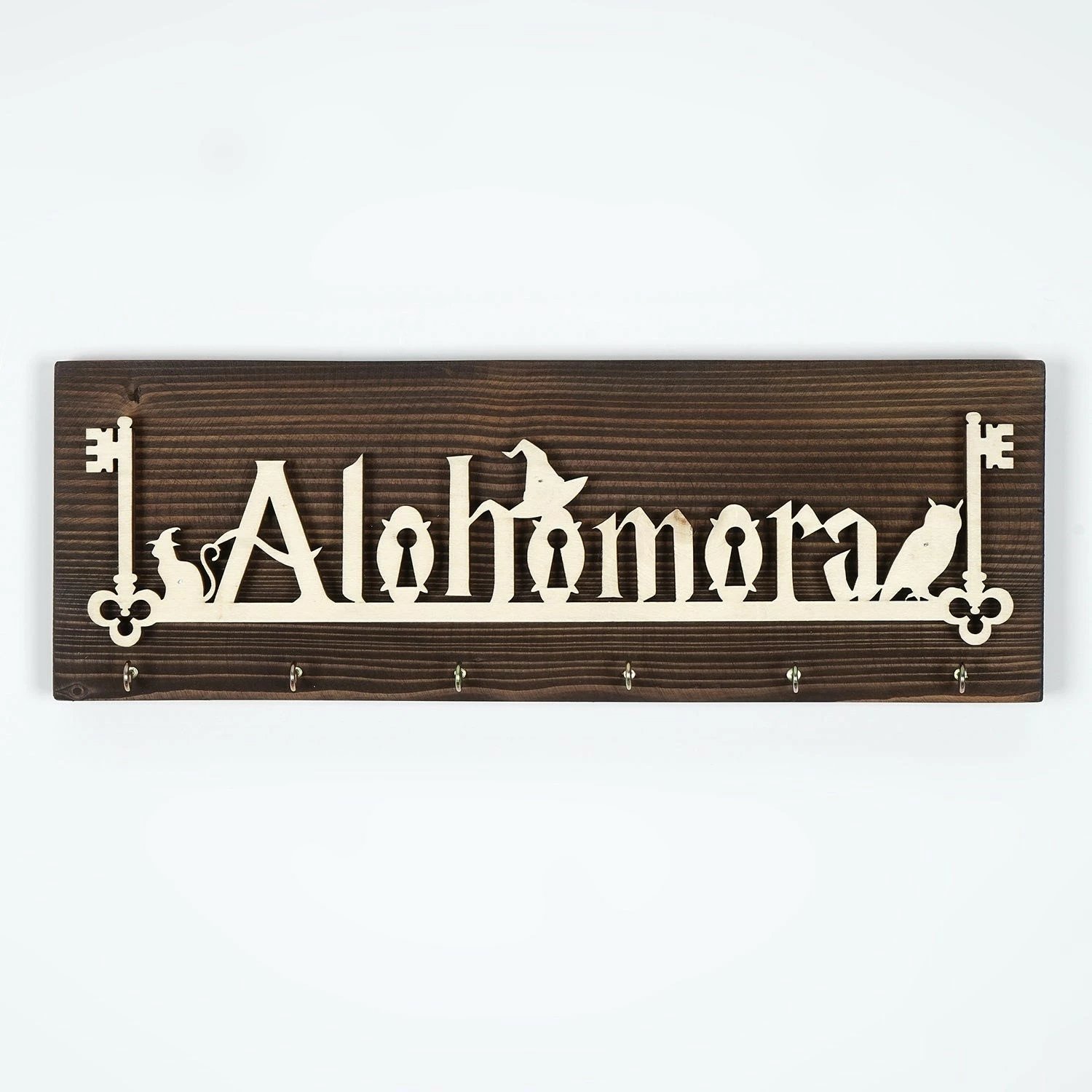 Mbajtës çelësash prej druri për mur, Wallity, LAZ157