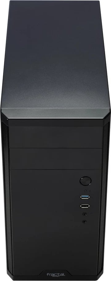 Kasë Fractal Design Core 1100, Mini Tower, micro ATX/Mini-ITX, e zezë Kasë Fractal Design Core 1100, Mini Tower, micro ATX/Mini-ITX, e zezë