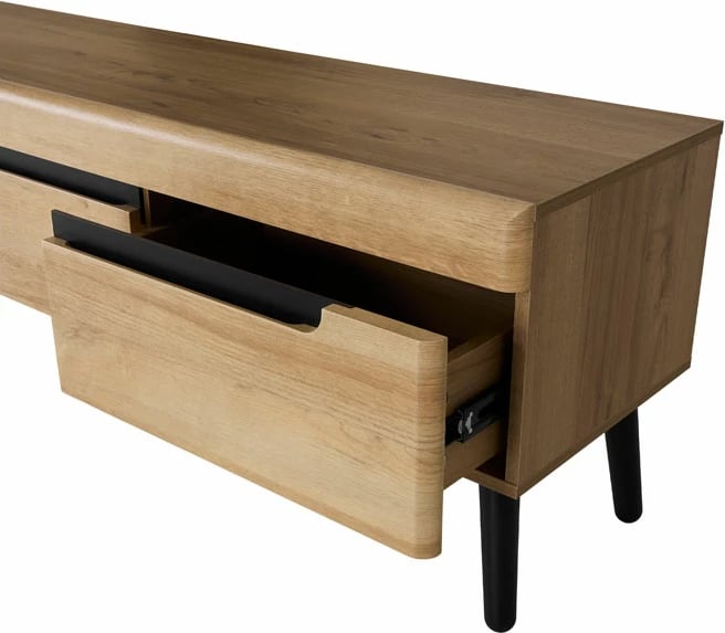 Komodë TV Grif, natyrale, 160x40x50
