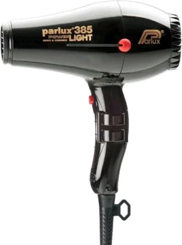 Tharëse flokësh Parlux 385 Powerlight Ionic Ceramic e zezë