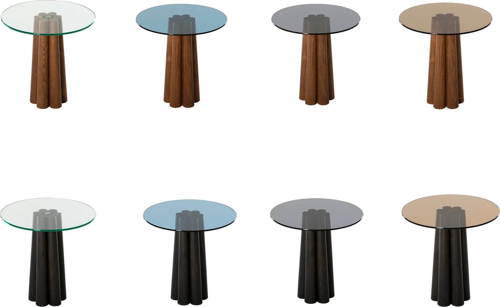 Tavolinë kafeje Skye Decor, ngjyrë arre, blu Tavolinë kafeje Skye Decor, ngjyrë arre, blu