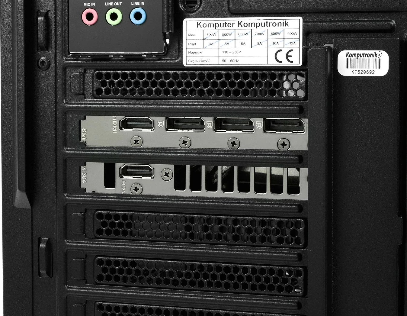 Kompjuter Komputronik Ultimate R970 B23, Ryzen 9, RTX 4080 Super, 64GB, 4TB+8TB, W11H, e zezë