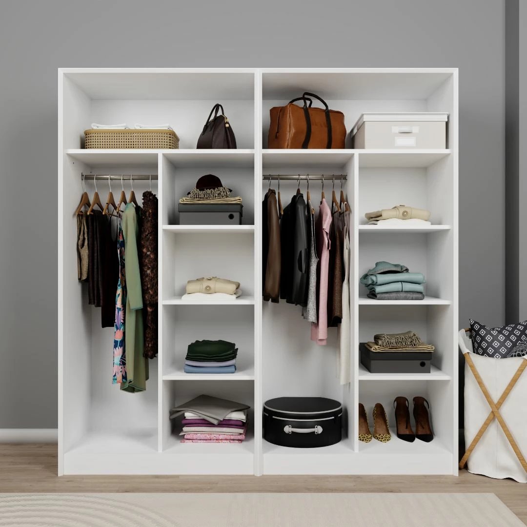 Dollap i bardhë për rroba, Skye Decor, Lucas 1600-87