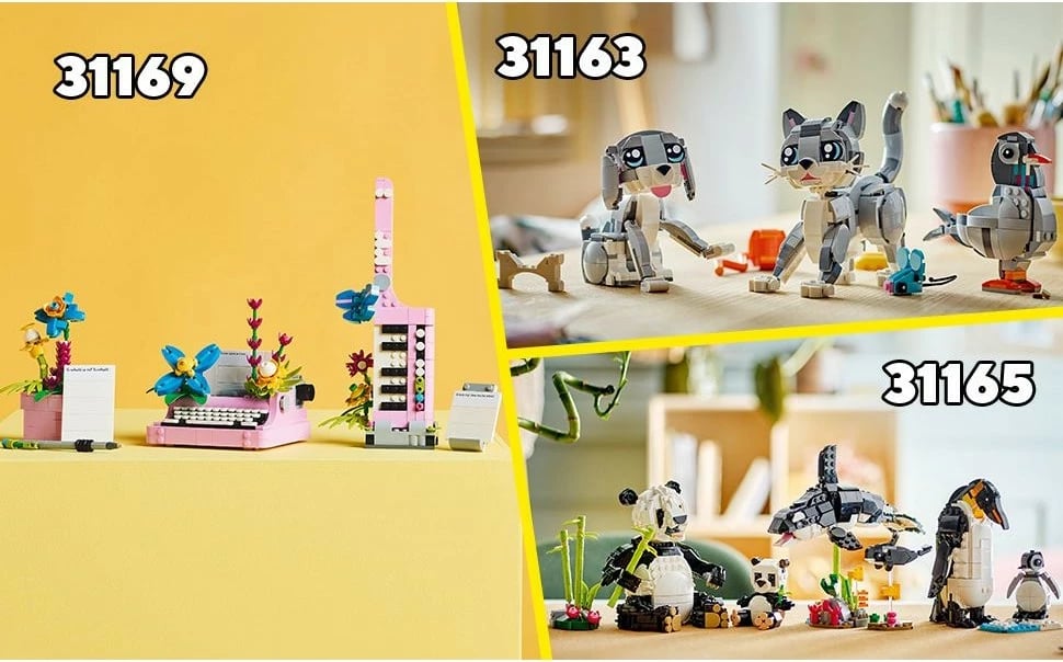 Set ndërtimi LEGO Creator Häschen 31162, shumëngjyrësh Set ndërtimi LEGO Creator Häschen 31162, shumëngjyrësh