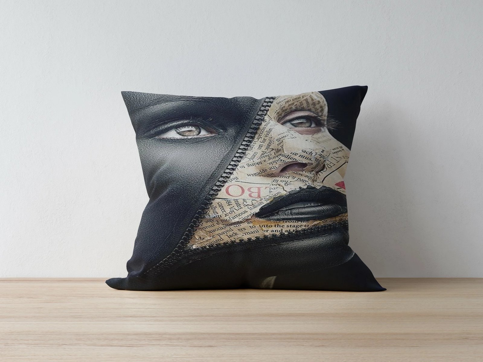 Jastëk dekorativ, mbulesë, shumëngjyrëshe, Evila Originals, a1040, 43x43cm