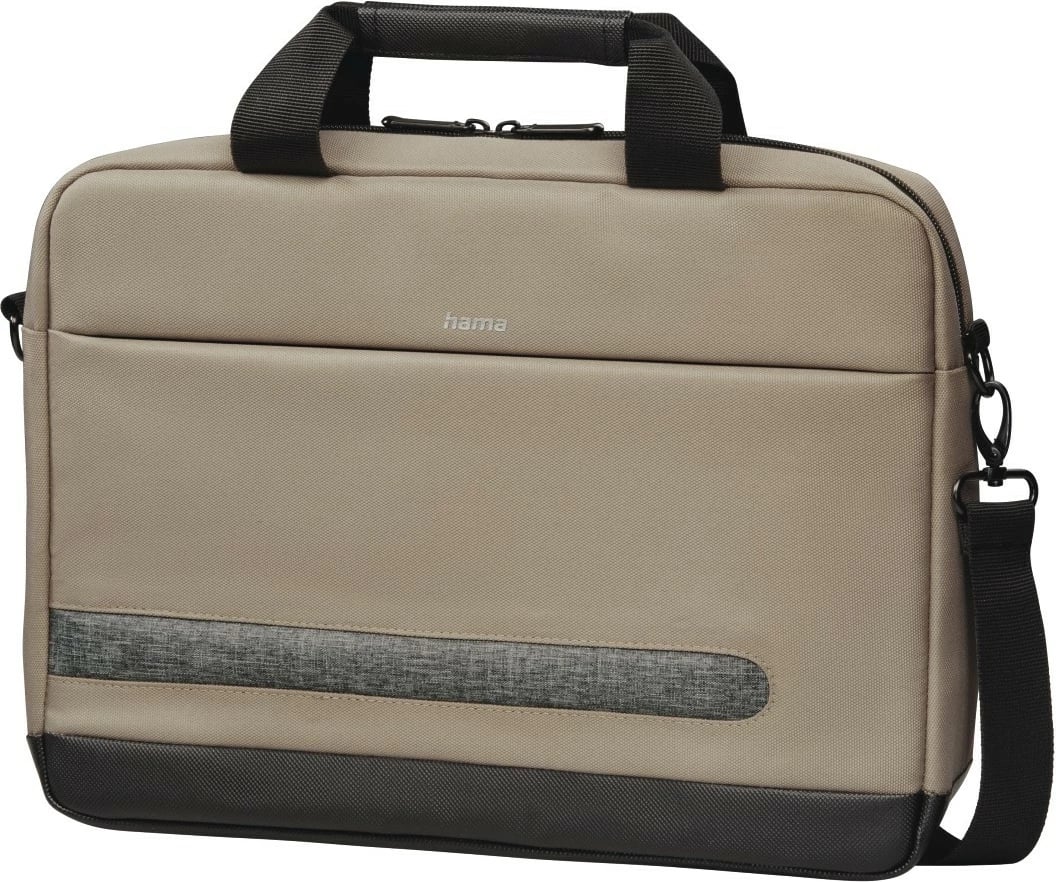 Çantë laptopi, Hama Terra 217234, 13.3", rPET, rrip shpatullash, bezhë